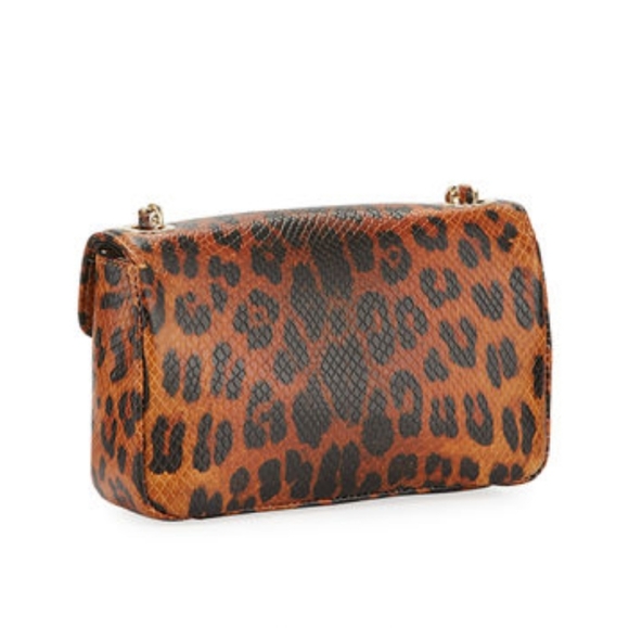 Valentino auth leopard print crossbody bag - Picture 3 of 11